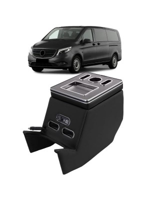 Středová konzole Mercedes Benz V W447 (V-class) s USB - černá